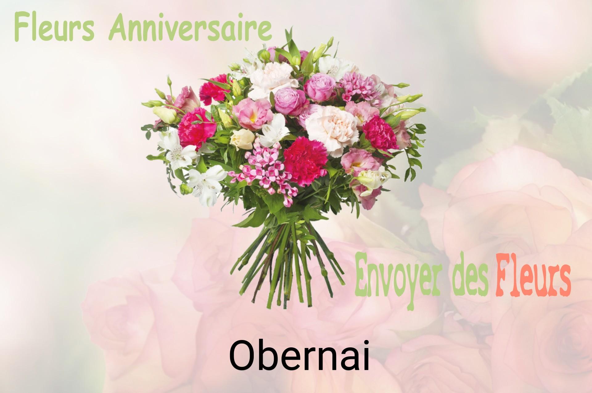 Bouquet de fleurs d’anniversaire livré à Obernai